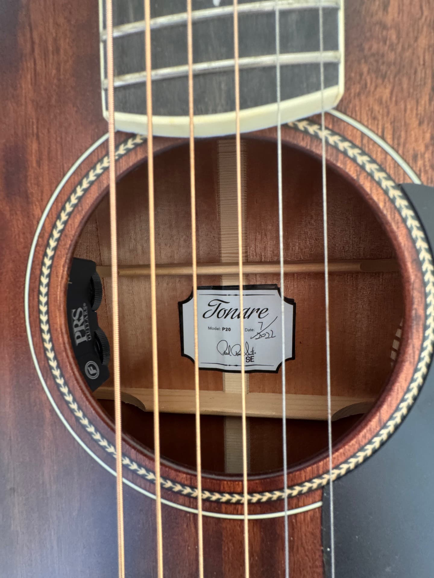 Гитара PRS электроакустическая